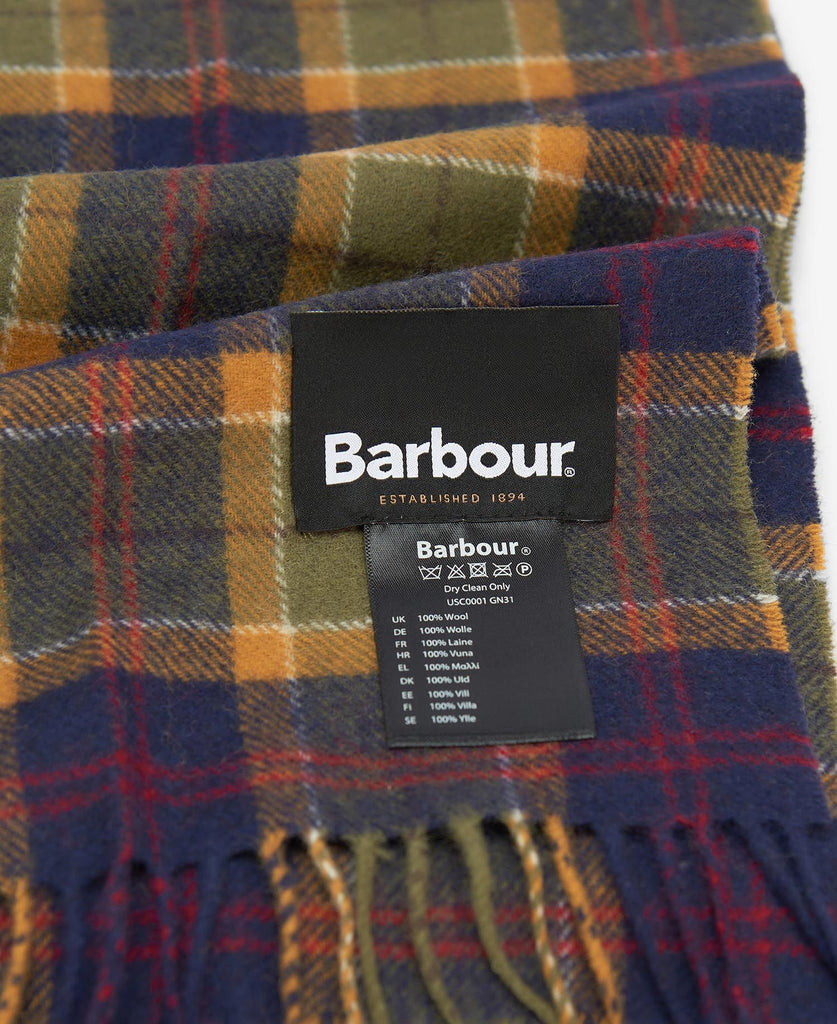 BARBOUR USC0001 USCGN31 GREEN-NAVY-RED