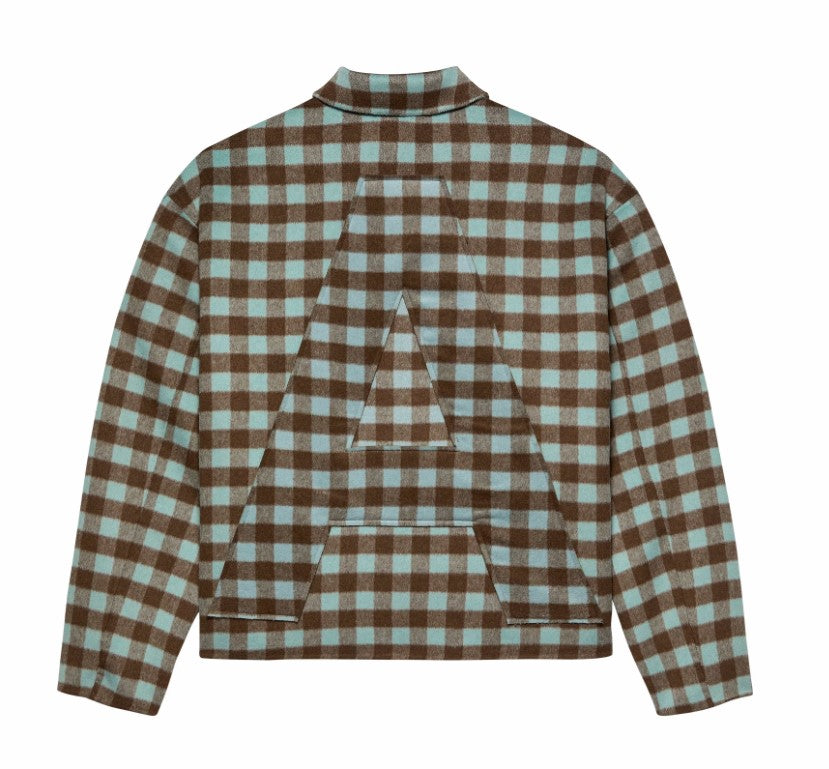 NEW AMSTERDAM WOOL CHECK OVERSHIRT